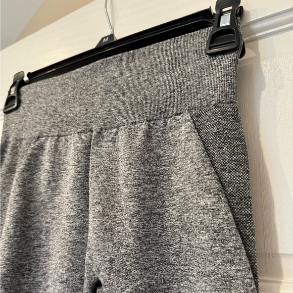 Gymshark Flex Marl Grey Peach Pink Leggings in Size Small - Picture 7 of 7